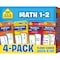School Zone Publishing Math 1-2 Flash Card, PK4 04046 - alternate 1